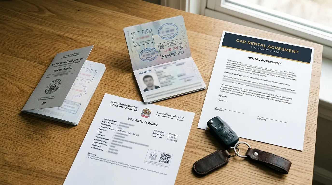 Documents You Need to Rent a Car in Dubai as a Tourist